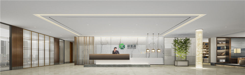 鄭州錦秀源辦公室裝修公司設(shè)計案例